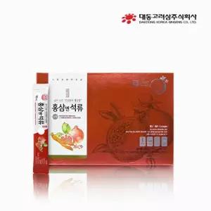 [본사직영] 대동고려삼 홍삼엔석류 스틱 10mlx30포(1박스) 피쉬콜라겐함유