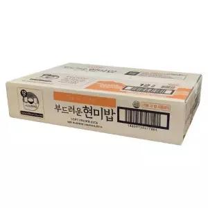 시아스 우리집밥 부드러운 현미밥 210g x 12개