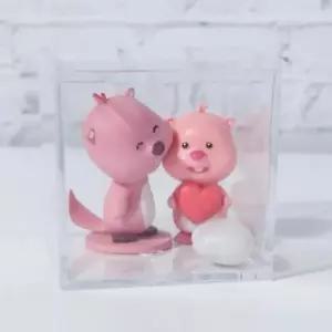 (색상 투명케이스8x8x8)투명정리함 화장대 약 인형 마테 다꾸 보관함 보관함8x8x8