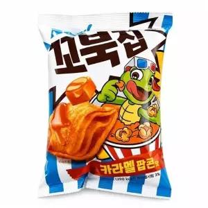 [웰빙창고] 오리온 꼬북칩 카라멜팝콘 72g 12입