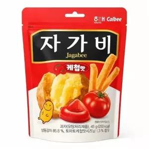 [웰빙창고] 해태 자가비 45g x 8개 케찹맛