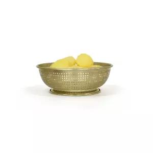 업소용 알루미늄 채반 타공 찜소쿠리 20cm 채망/물빠짐/감자/고구마/주방용품