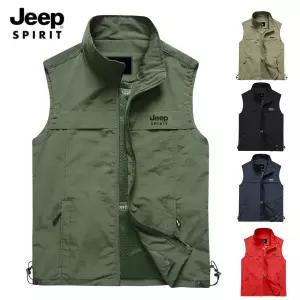 JEEP SPIRIT 남성 아웃도어 조끼 경량 등산 캠핑 베스트