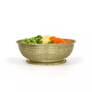업소용 알루미늄 채반 타공 찜소쿠리 26cm 채망/물빠짐/감자/고구마/주방용품