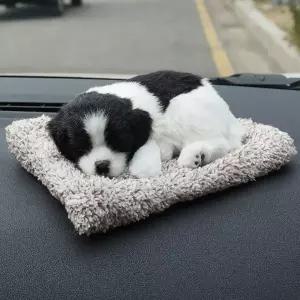 ( )차량용 탈취제 자동차 대쉬보드 인테리어 인형 보더콜리