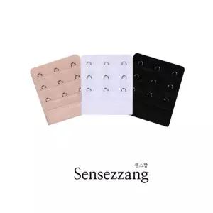 (3단 후크)국산 브라 연결 후크_ 국산 브라 연장 후크  덧신 (WD9742A)