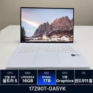 LG전자 LG그램 17Z90T-GA5YK RAM 16GB 1TB 교체