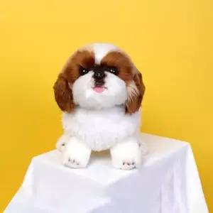 (선택 위더펫 리얼 강아지 인형 시츄)위더펫 리얼 강아지 인형 시츄 캐릭터인형 봉제인형 굿즈 키덜트