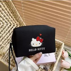 헬로키티 자수 파우치 블랙C09011