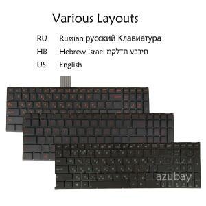 ASUS 호환 D552LD DX991C 용  어 히브리어 노트북 키보드