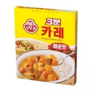 고품질 오뚜기)3분요리(카레/매운맛) (WAA2A0B)