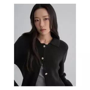 35625AWM45 [에잇세컨즈] 니트 자켓 재킷 블랙 3142755