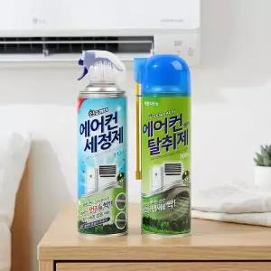 산도깨비 에어컨 세정제 330ml 1개 + 에어컨 탈취제 300ml 1개
