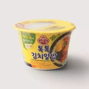 오뚜기 컵밥 톡톡 김치알밥 (계란국) 227G X 12개