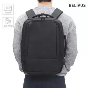 노트북수납 빌리버스 남자 백팩 노트북 여행 학생가방BGB010