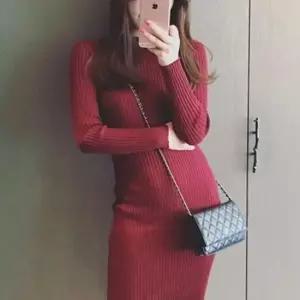 원피스 타이트한 니트 골지 날씬해보이는 핏 롱원피스