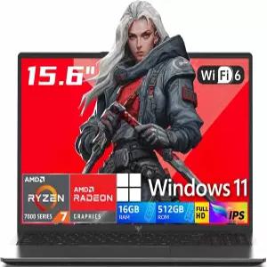 2026 Ryzen 7 5700U 프로세서 8C/16T 최대 4.3GHz AMD RadeonTM 그래픽 16GB RAM NVMe SSD 15.6인치 FHD