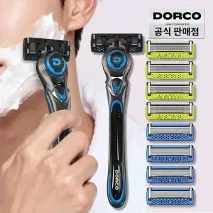 [도루코] 페이스7투 프레시 스타터킷 면도세트(핸들1+날 총5입+증정4입/총9입)
