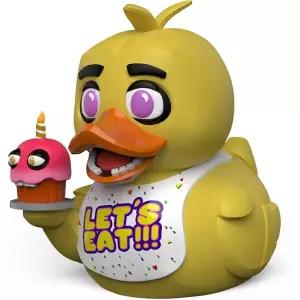 프레디의 피자가게 Five Nights at Freddy's치카 코스프레 고무 오리 비닐 피규어