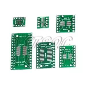 PCB 키트 SOP8 SSOP10 20 24 28 56 to DIP/SMD IC 어댑터 소켓 SOIC TSSOP 보드 0.65mm
