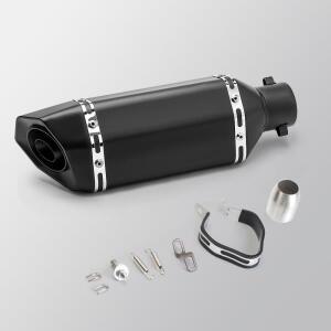 바이크 오토바이 머플러 51mm 연결 포트 Db 킬러 길이 300/370/470mm