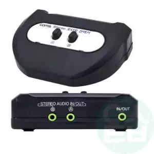 스테레오 오디오 선택기 3.5mm 스피커선택기 오디오셀렉터 음향분배기