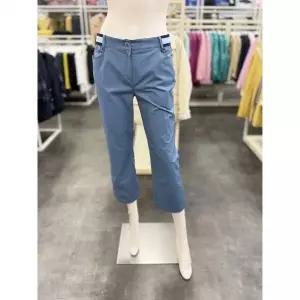 재고소진 [크로커다일레이디] 허리 밴드 포인트 뱀부 소재 일자핏 팬츠 다크블루 CLEM-PT204