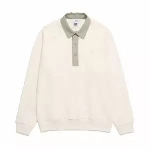 NATIONALGEOGRAPHIC N251USW150 피타 카라 세미오버핏 스? 셔츠 IVORY
