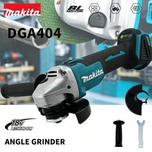 마키타 DGA404 100mm 브러시리스 전기 앵글 그라인더 금속 목재 무선 연삭 연마 절단기