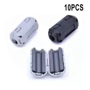 10PCS TDK 필터 5MM 코어 클램프 소음 전원 RFI USB 페라이트 케이블 억제 2pcs bla