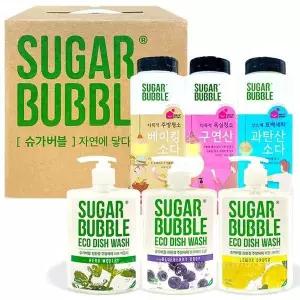 [셀러허브]슈가버블 세제 6종 선물 세트 (S27401380)