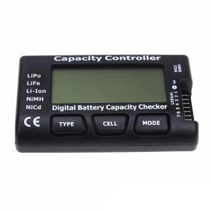 CellMeter-7 디지털 배터리 용량 감지기 LiPo 리튬 이온 Nicd 전압 테스터 RC 미터
