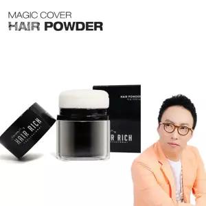 박명수흑채 헤어리치 파우더15g,퍼프흑채,쿠션,흑체,헤어라인쉐도우커버,M자커버