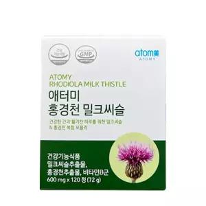 애터미 홍경천 밀크씨슬 120정 밀크씨슬 추출물