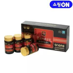 고려 6년근 홍삼정 프리미엄 골드 농축액 4병/8병