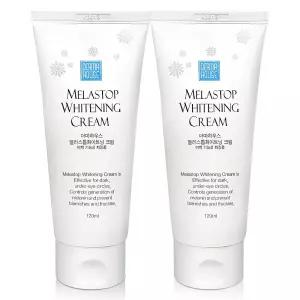 멜라스톱 화이트닝 크림 대용량 120ml 2개/미백기능성/잡티관리/칙칙한피부