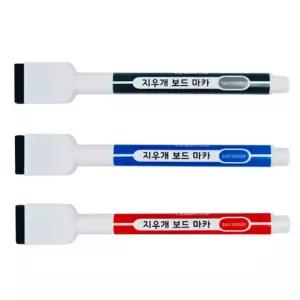 라인프러스 지우개 달린 보드마카 1자루 자석 미니 일체형 부착형