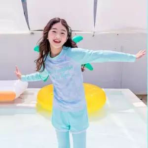 [보리보리/버블트리]버블트리 블루문래쉬가드세트