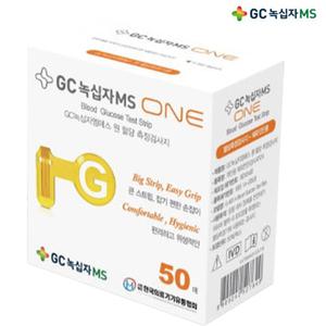 녹십자MS 원 ONE 혈당시험지 당뇨검사지 50매+솜100