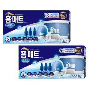 홈매트 리퀴드 코드형 콤보(훈증기+리필3개), 2세트
