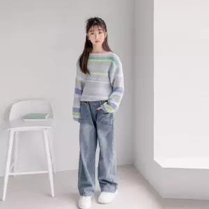 [보리보리/버블트리]버블트리 위너와이드데님팬츠