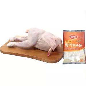 국내산 삼계탕용닭 삼계65호 + 황기 백숙용 초복 하림 영계 백숙용닭 개별포장