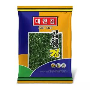 대천김 천일염 유기농 곱창김 25g × 7봉