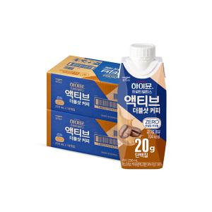 하이뮨 프로틴 밸런스 액티브 커피 250ml, 18입, 2개