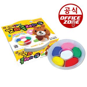 도너랜드 허니클레이 꼬마클레이 미니6색 찰흙 점토