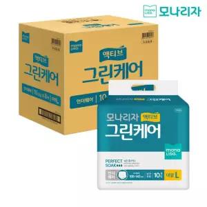 모나리자 액티브 그린케어 언더웨어 대형 10매 8팩