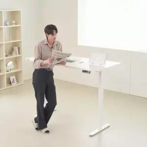 에이픽스 듀얼 모터 전동 3단 높이조절 스탠딩 모션데스크 MD303D 1400