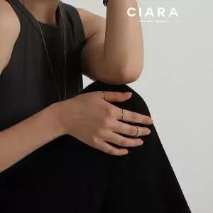 [하프클럽/]CIARA mono 써지컬스틸 Albany 볼 앤드 오픈 반지