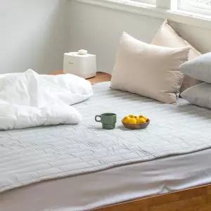 파크론 사계절 듀라론 냉감 에어 온수매트 퀸 150x190cm 2P