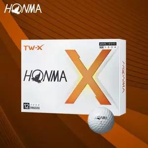 [혼마] TW-X 3피스 우레탄 화이트 골프공 2024